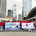 PELAJAR UMK BERBAJU MELAYU DAN BAJU KURUNG TARIK PERHATIAN WARGA AUSTRALIA DI INTERNATIONAL COMMUNITY EXCHANGE PROGRAMME IN MELBOURNE (ICX) 2024